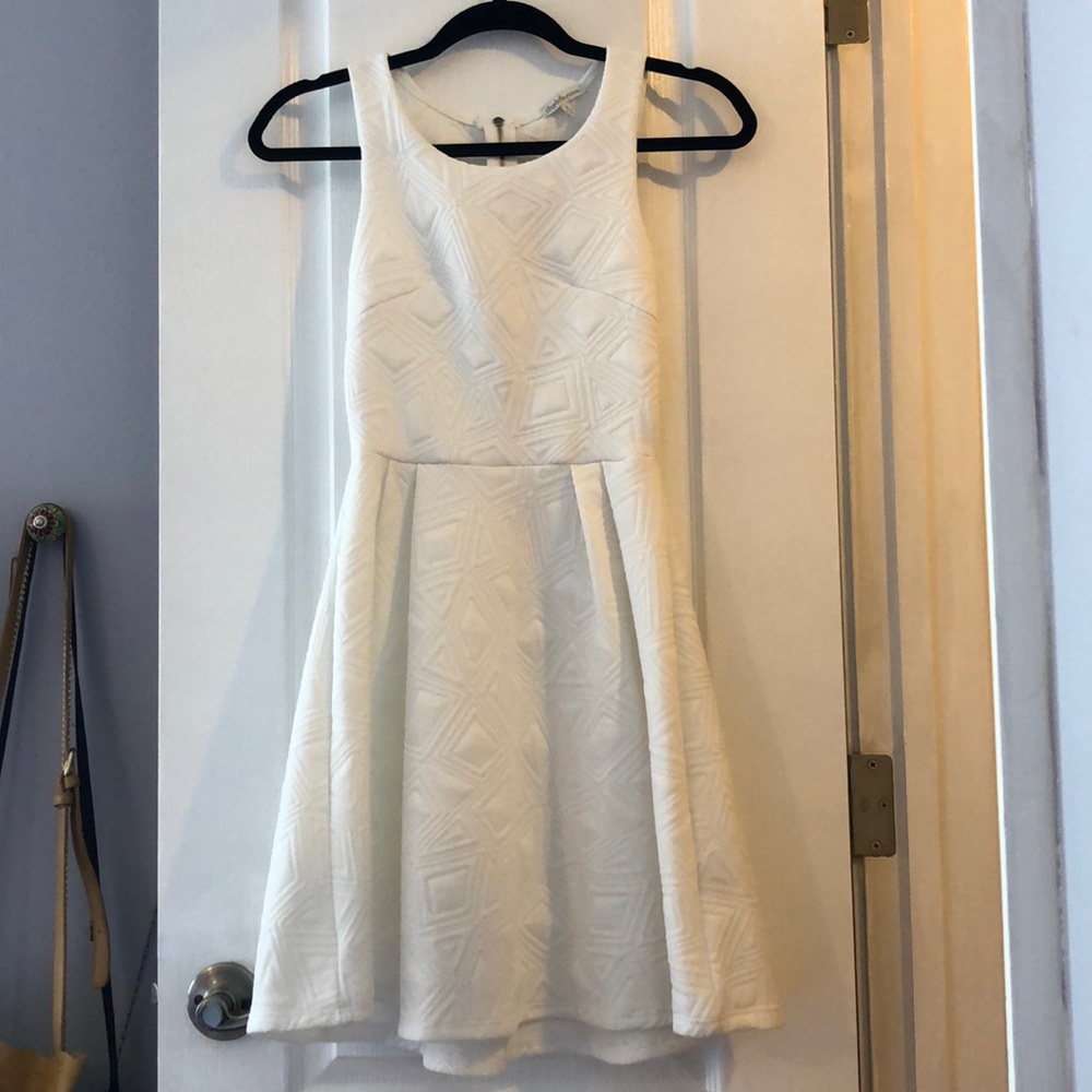 Charolette russe size small white skater dress